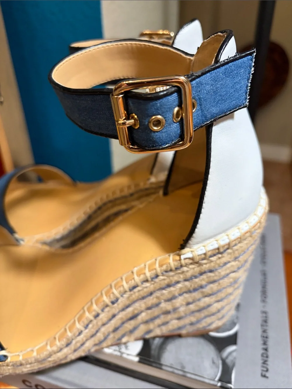 CAbi Parker Espadrille Wedge